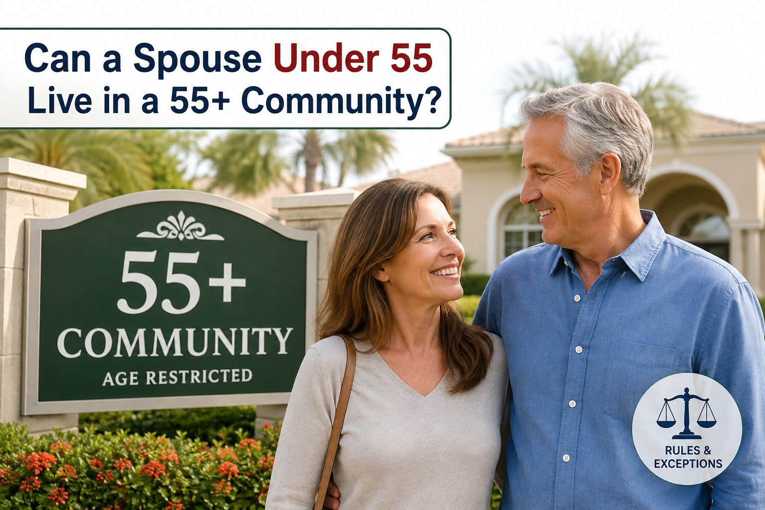 Can a Spouse Under 55 Live in a 55+ Community