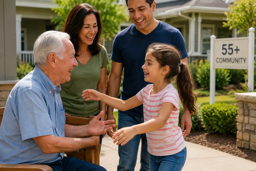 Can Children Visit a 55+ Community?