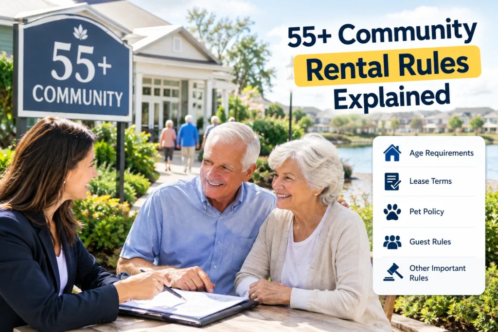 55+ Community Rental Rules Explained