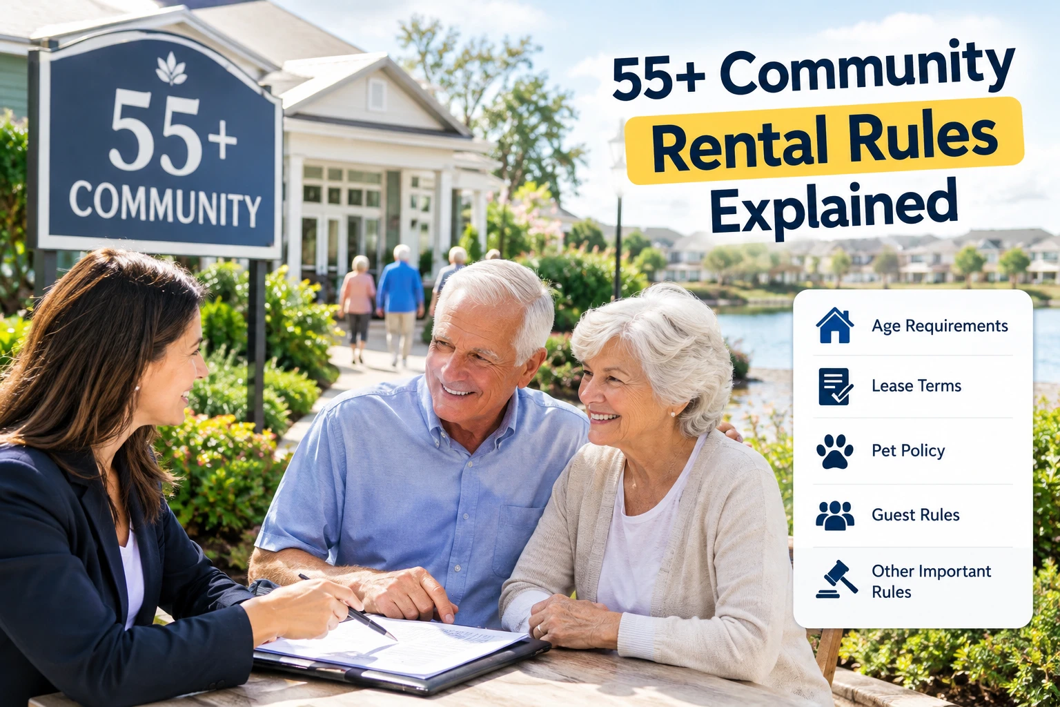 55+ Community Rental Rules Explained