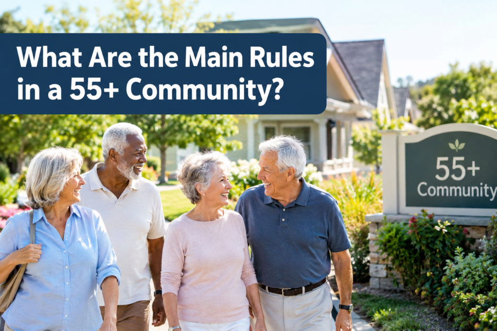 What Are the Main Rules in a 55+ Community?