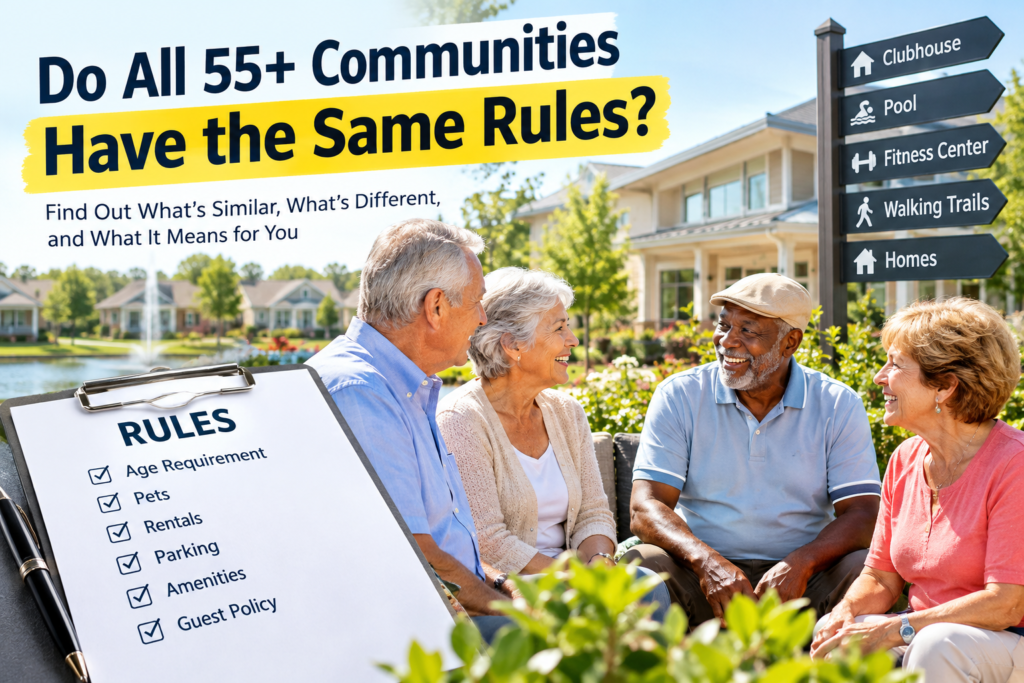 Do All 55+ Communities Have the Same Rules?