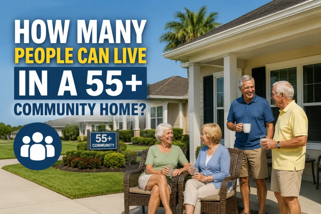 How Many People Can Live in a 55+ Community Home?