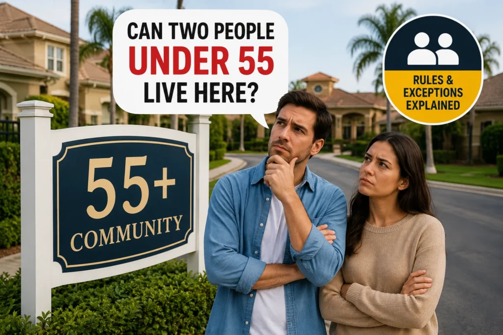 Can Two People Under 55 Live in a 55+ Community?
